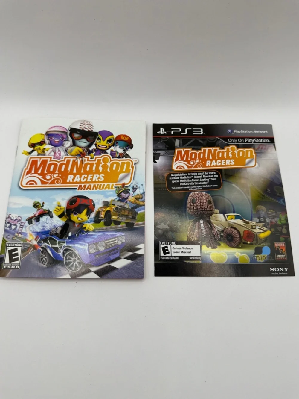 PS3 ModNation Racers Sony PlayStation 3 2010 Video Game Disco complete‎